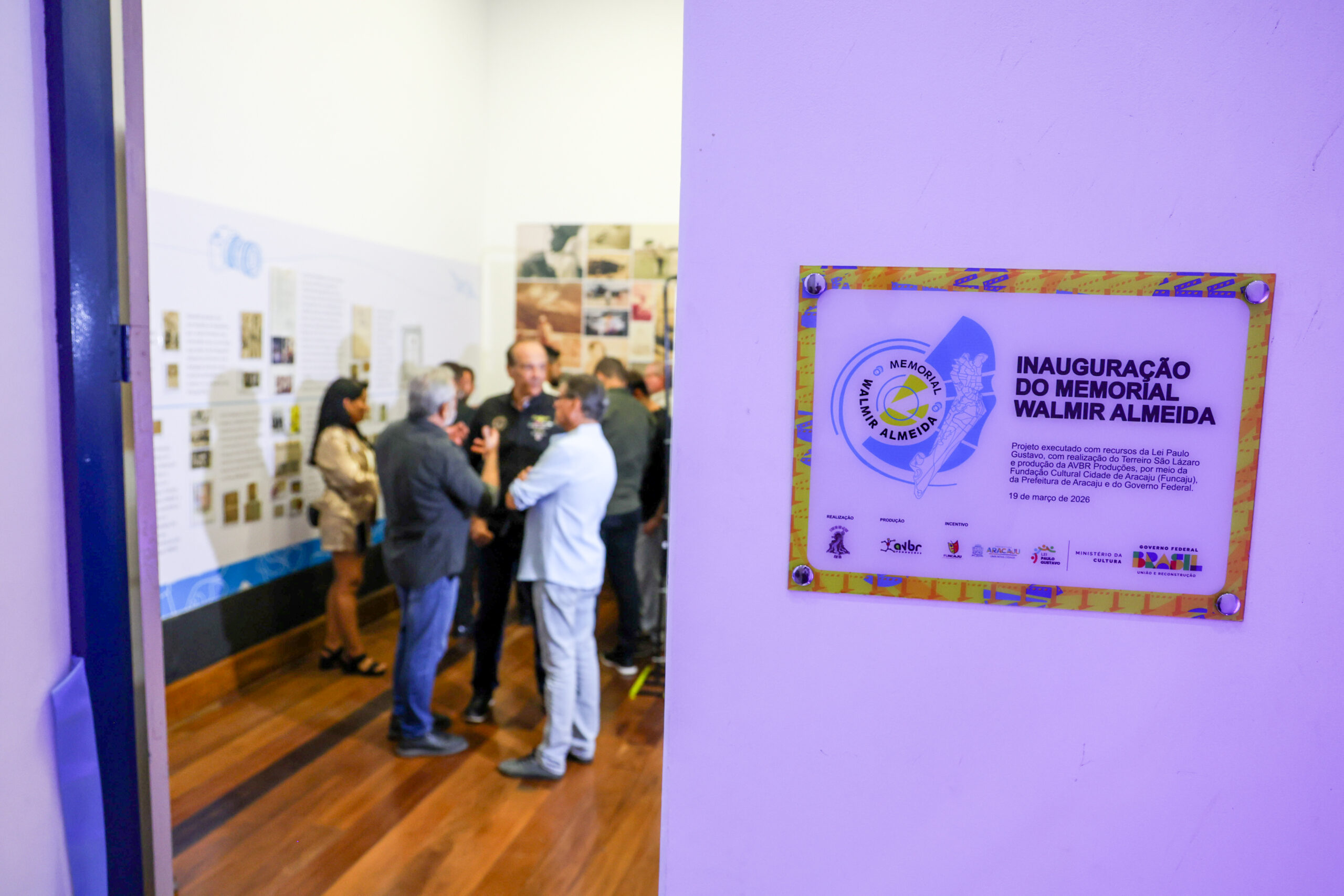 Inauguração do Memorial Walmir Almeida celebra a preservação da memória audiovisual de Sergipe